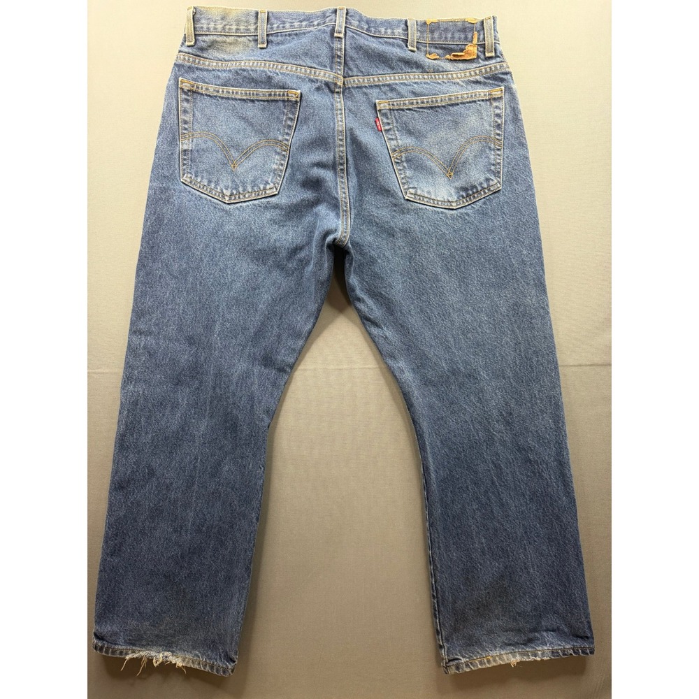 Levi's 517 Boot Cut Jeans Mens Blue Medium Wash Denim 38x27